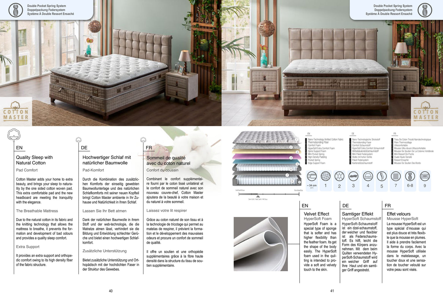Lit coffre COTTON MASTER