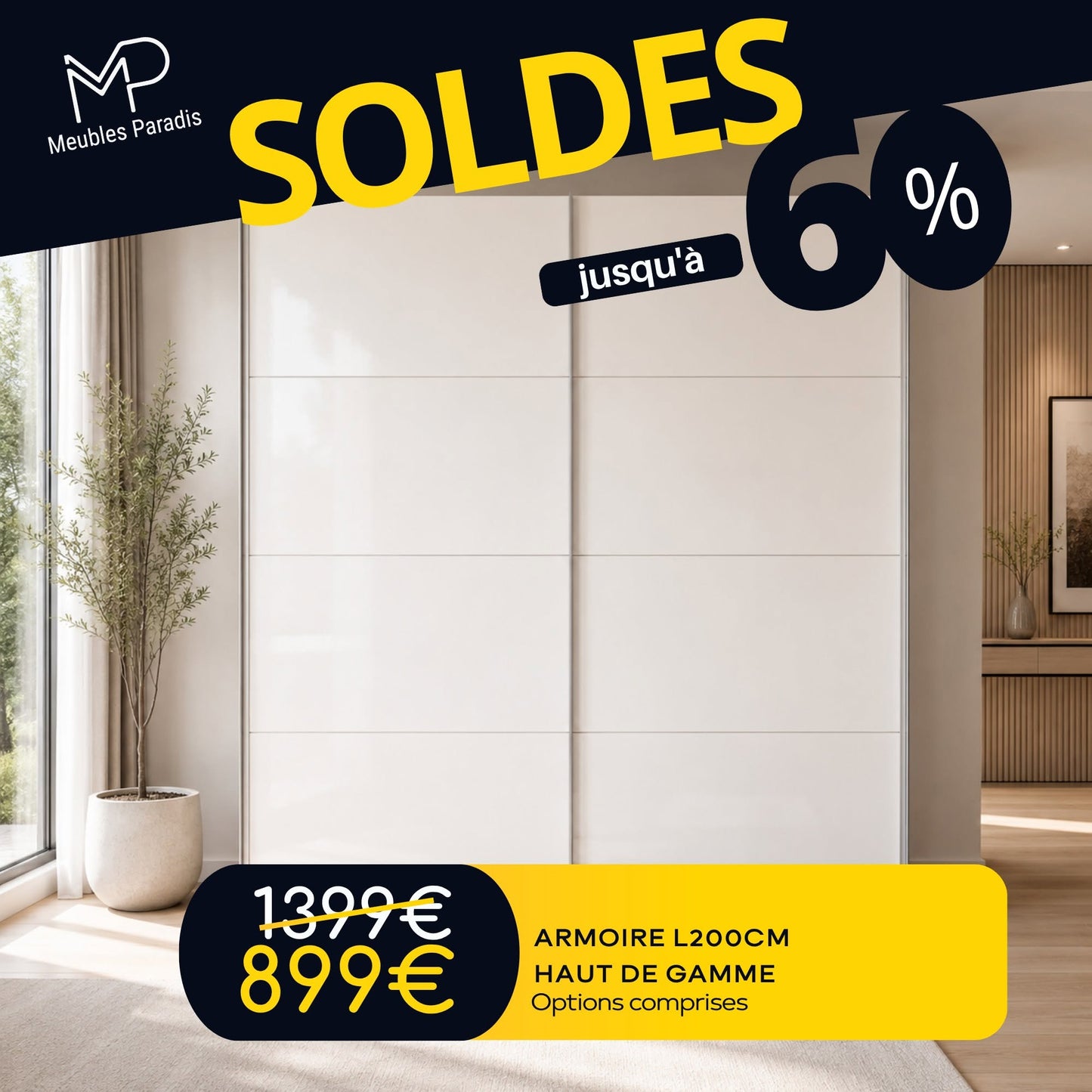 Armoire Deluxe L200
