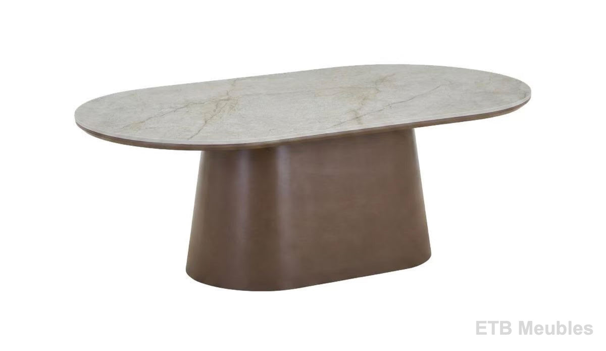 Table Basse en Céramique C411 Brown