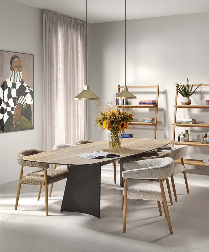 TABLE EN CERAMIQUE CERATA FIX