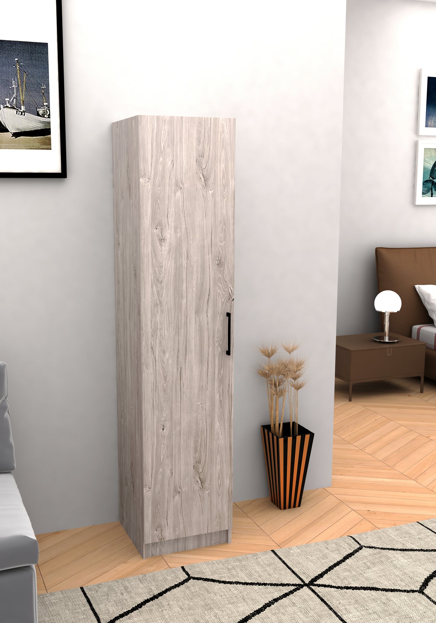 Armoire de rangement New Grey Oak