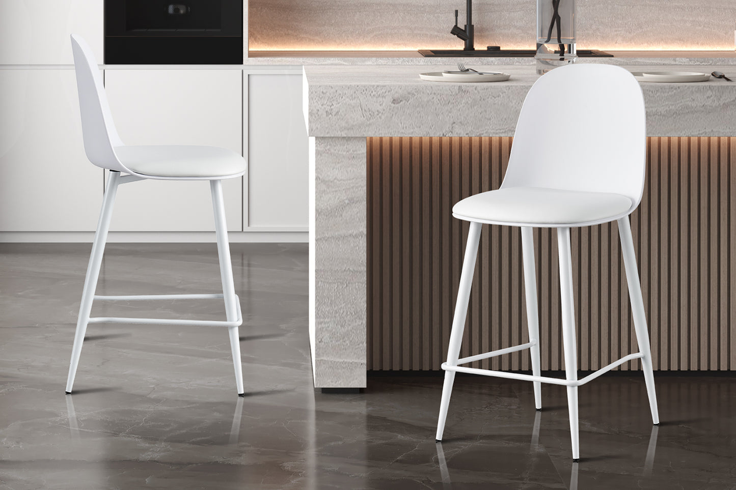 Chaise de comptoir Jasmin