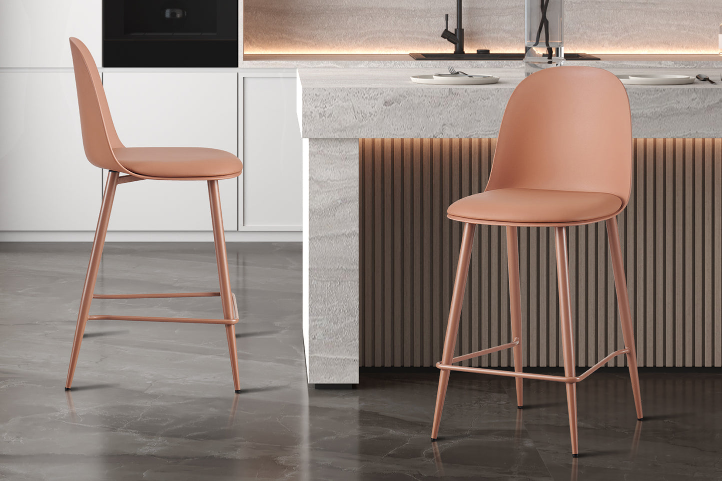 Chaise de comptoir Jasmin