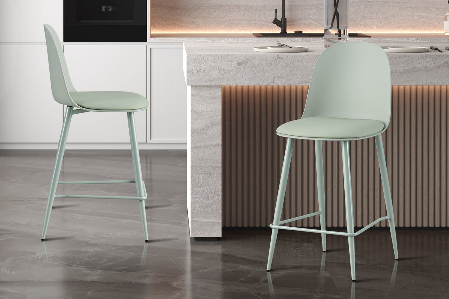 Chaise de comptoir Jasmin