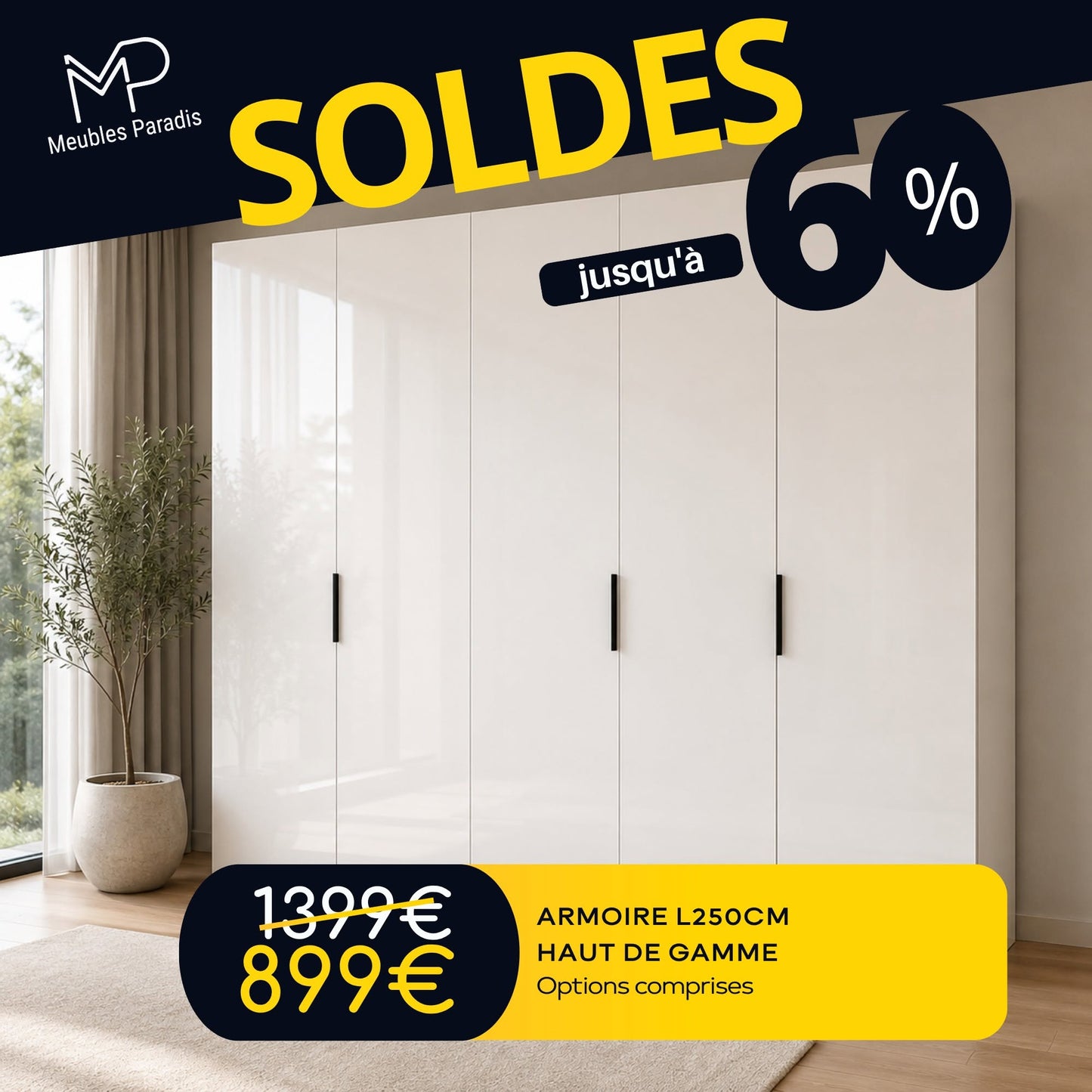 Armoire Deluxe L250
