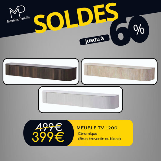 Meuble TV à suspendre L200