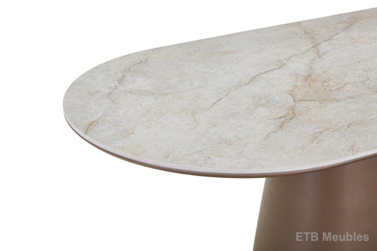 Table en Céramique CT411 Brown
