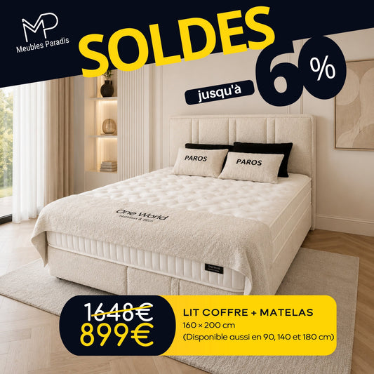Boxspring 160x200 (Disponible en 90, 140, 180)